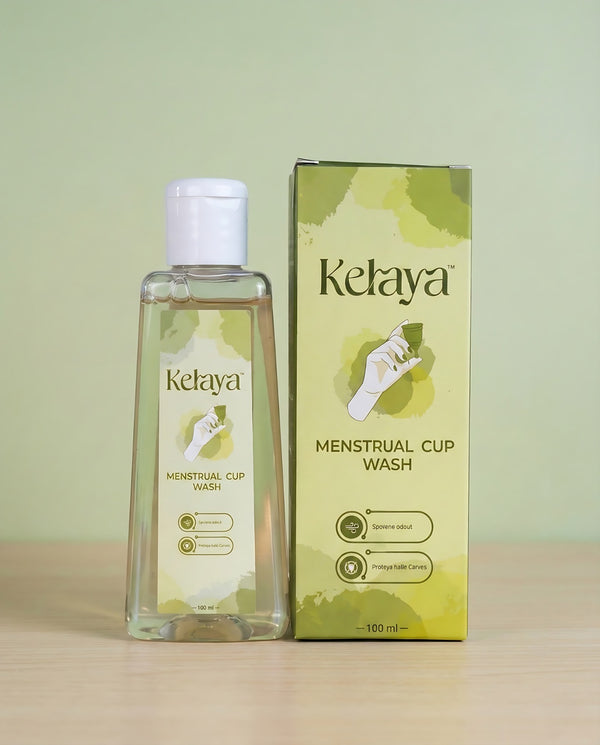 Menstrual cup wash